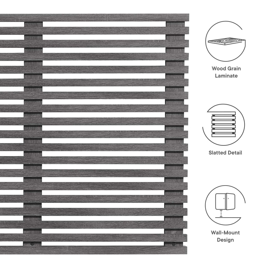 Render Wall Mount King Headboard by Modway
