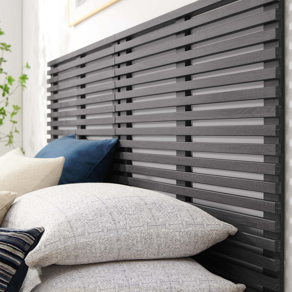 Render Wall Mount King Headboard by Modway