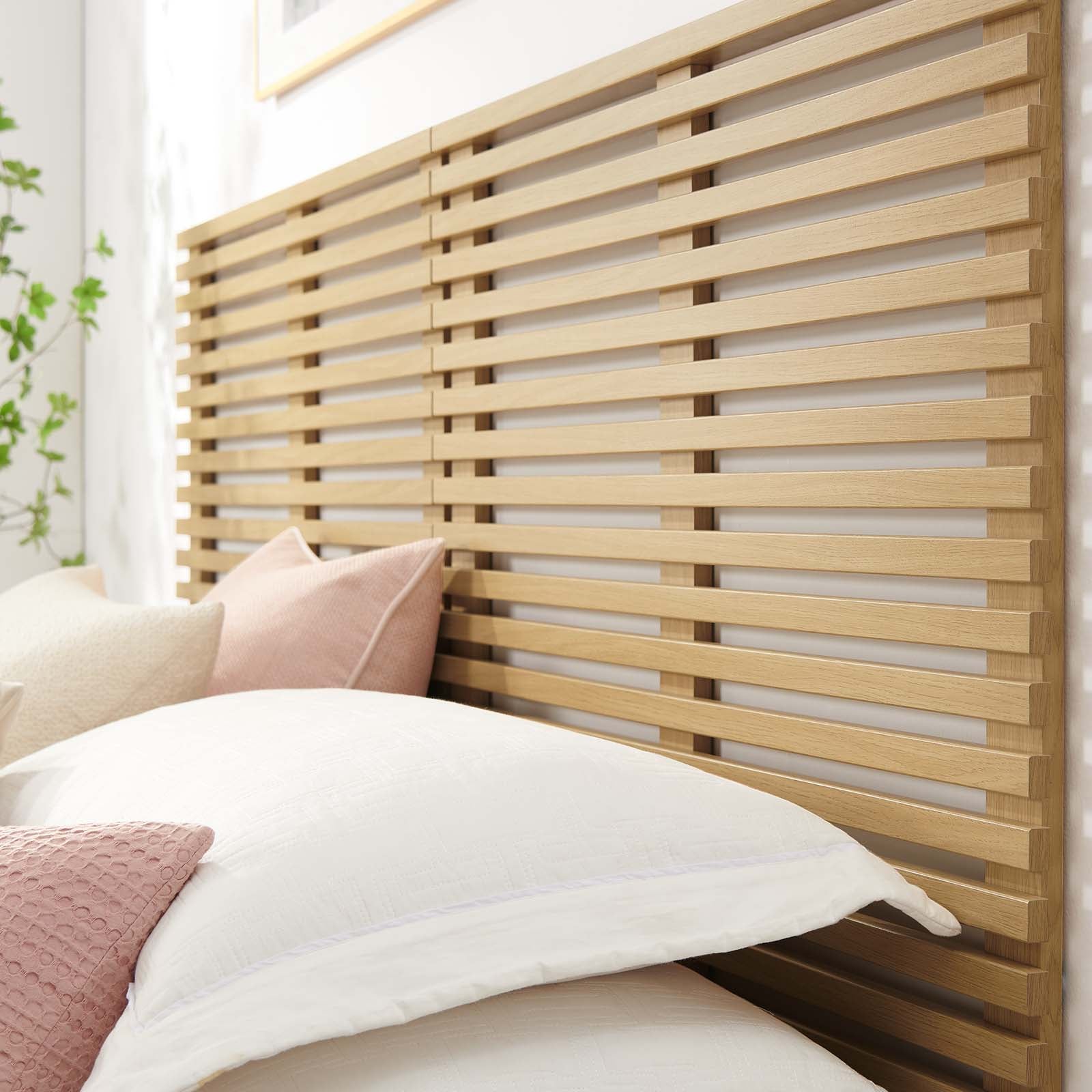 Render Wall Mount King Headboard by Modway