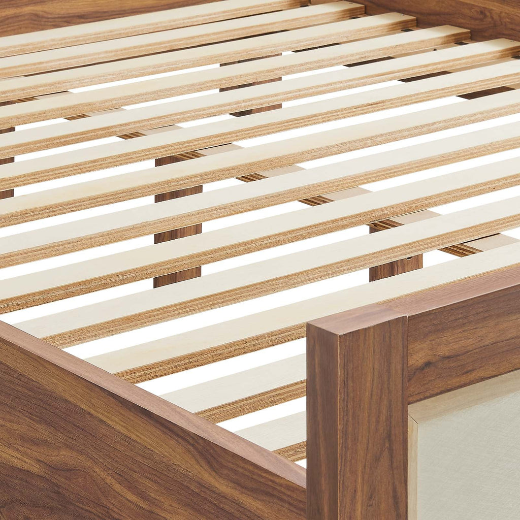 Capri Wood Grain Queen Platform Bed by Modway