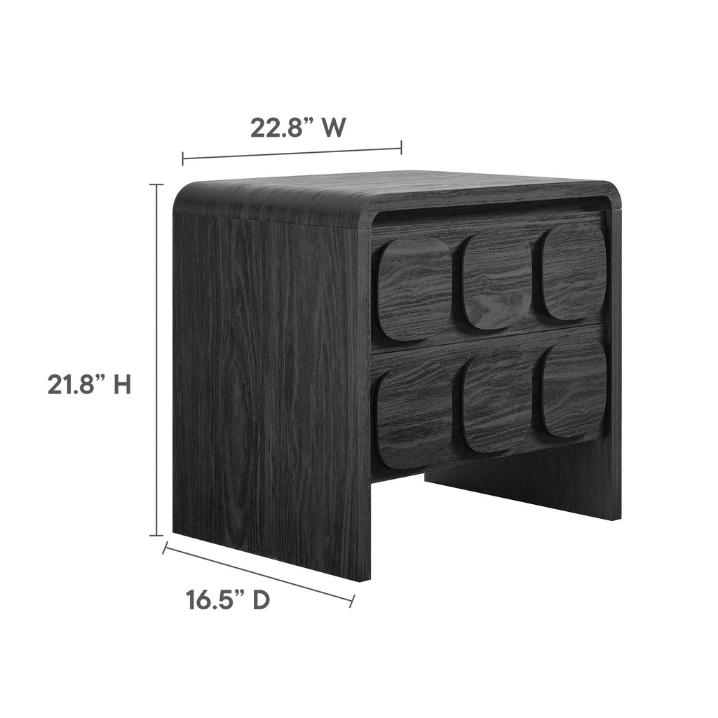 Toscana 2-Drawer Nightstand by Modway