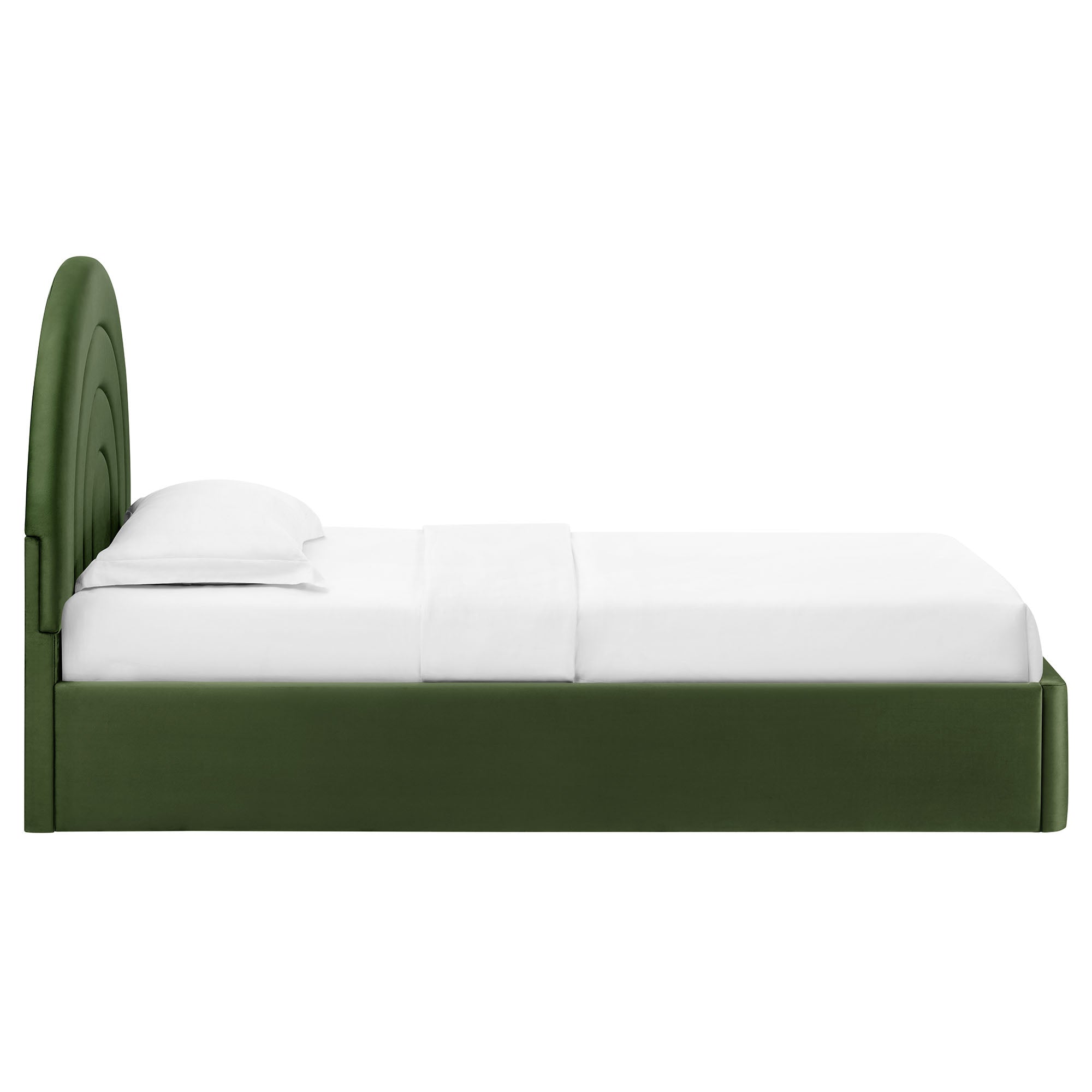 Solana Arched Performance Velvet Twin Platform Bed by Modway
