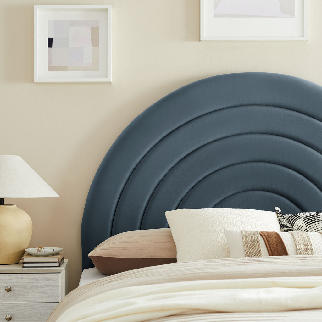 Solana Arched Performance Velvet Queen Headboard by Modway