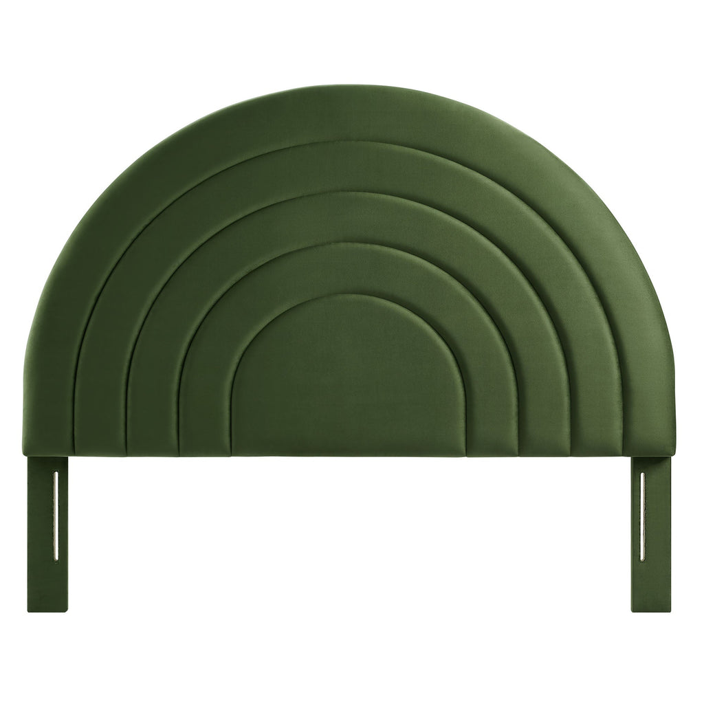Solana Arched Performance Velvet Queen Headboard by Modway