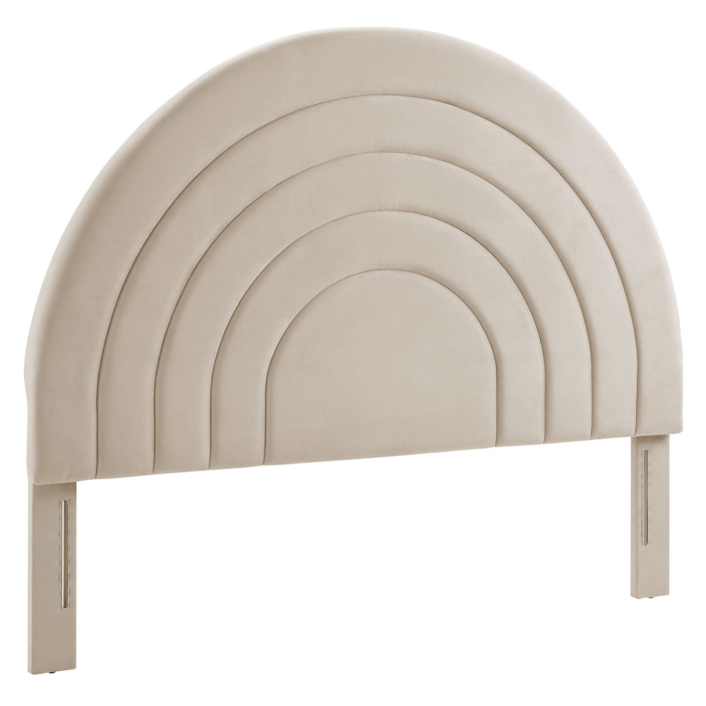 Solana Arched Performance Velvet King Headboard by Modway