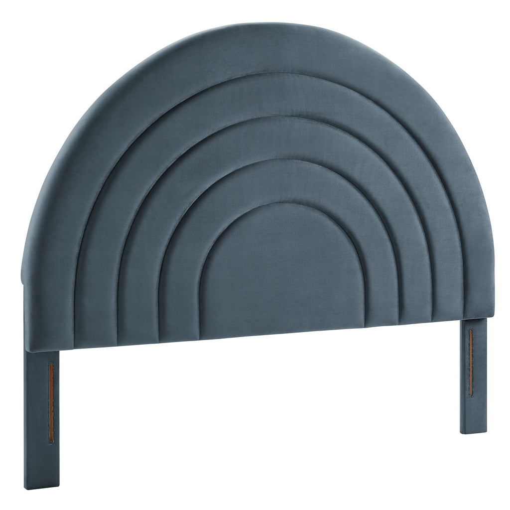 Solana Arched Performance Velvet King Headboard by Modway