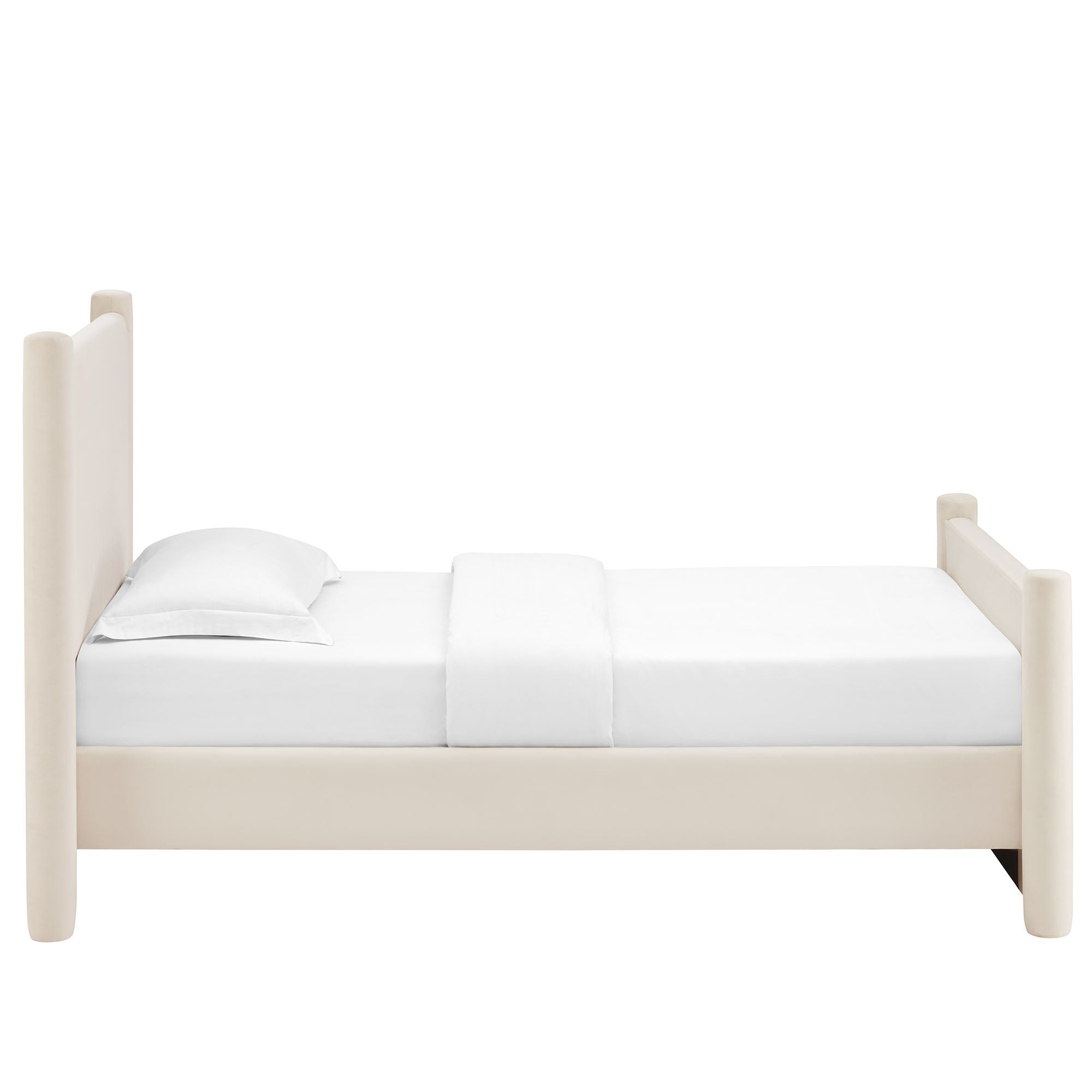 Rael Performance Velvet Twin Platform Bed by Modway