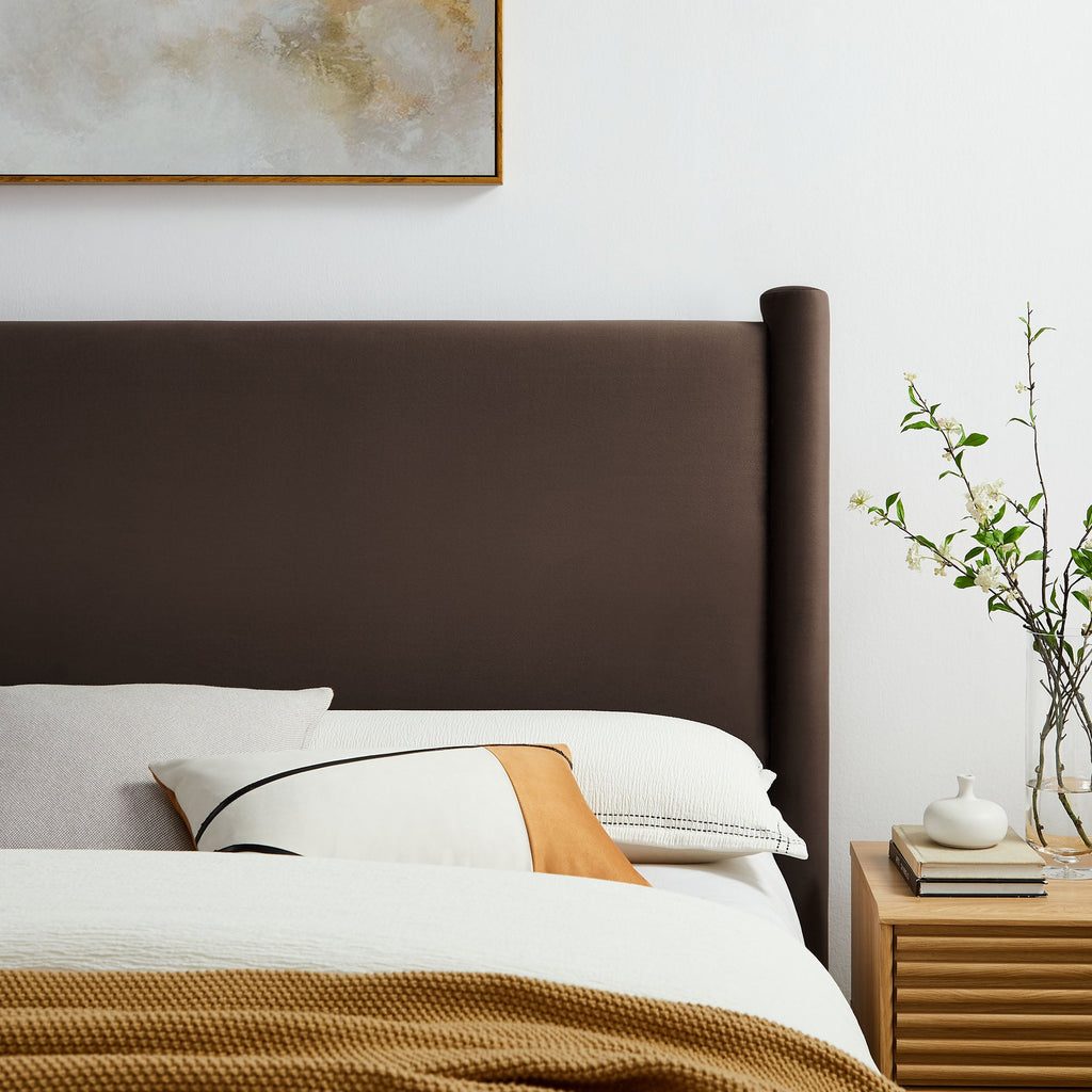 Rael Performance Velvet King Headboard by Modway