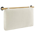 Anela Wall-Mounted Chenille Upholstered Twin Headboard by Modway