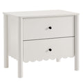 Emmeline Scalloped 2-Drawer Nightstand by Modway