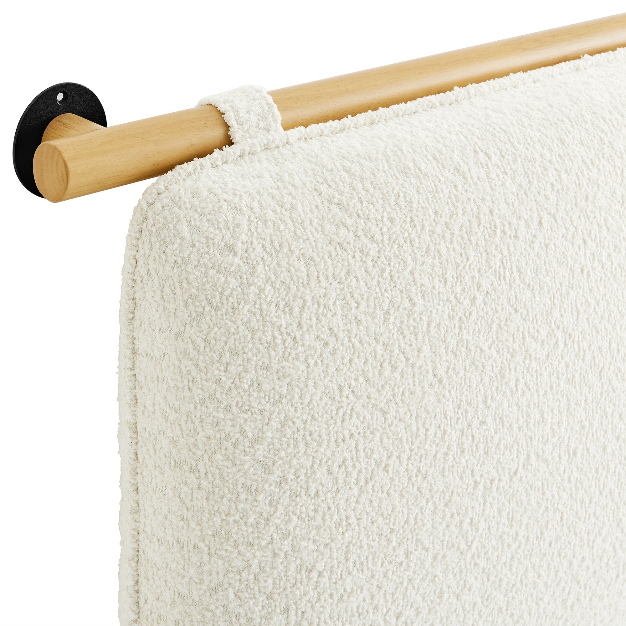 Anela Wall-Mounted Chenille Upholstered Full Headboard by Modway