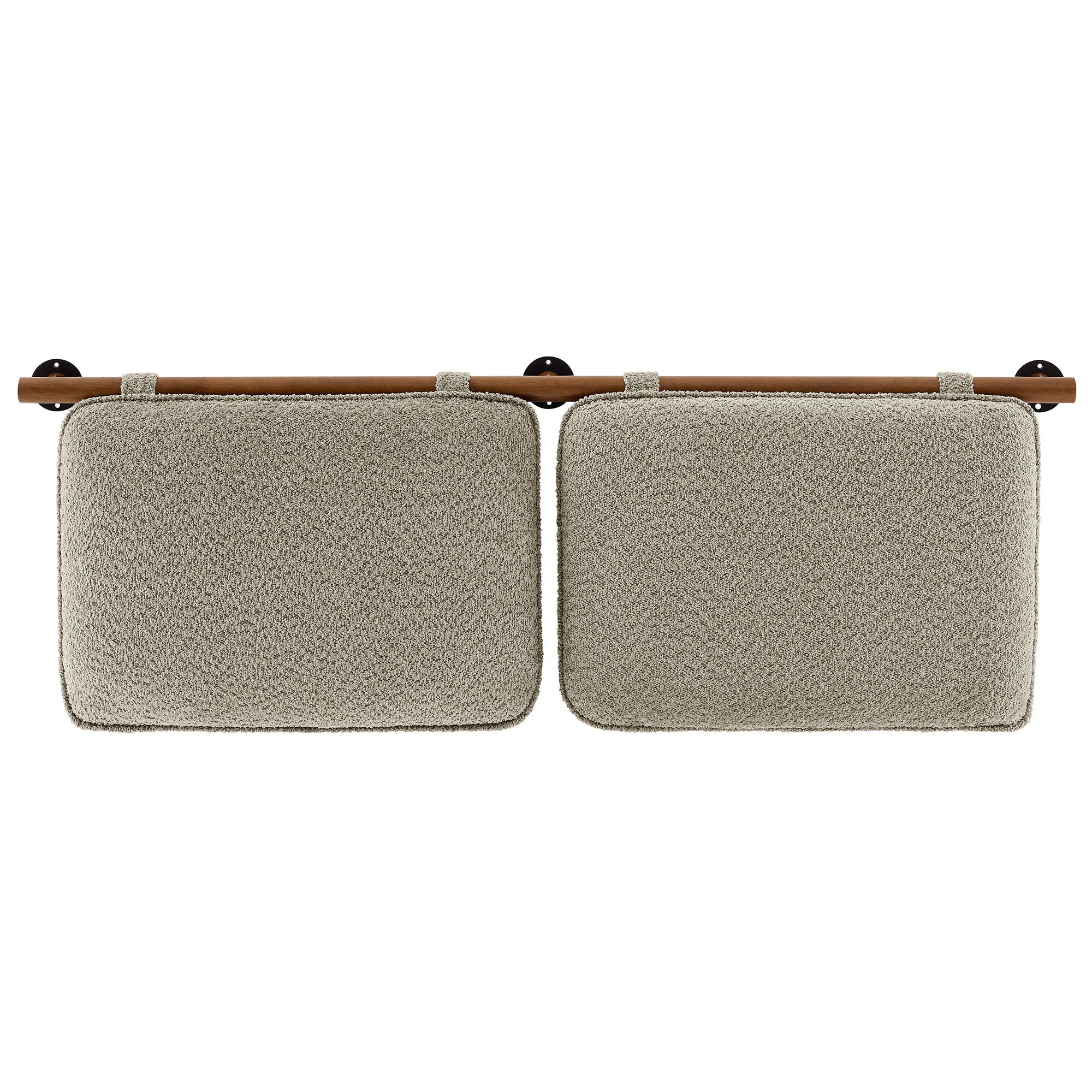 Anela Wall-Mounted Chenille Upholstered Full Headboard by Modway