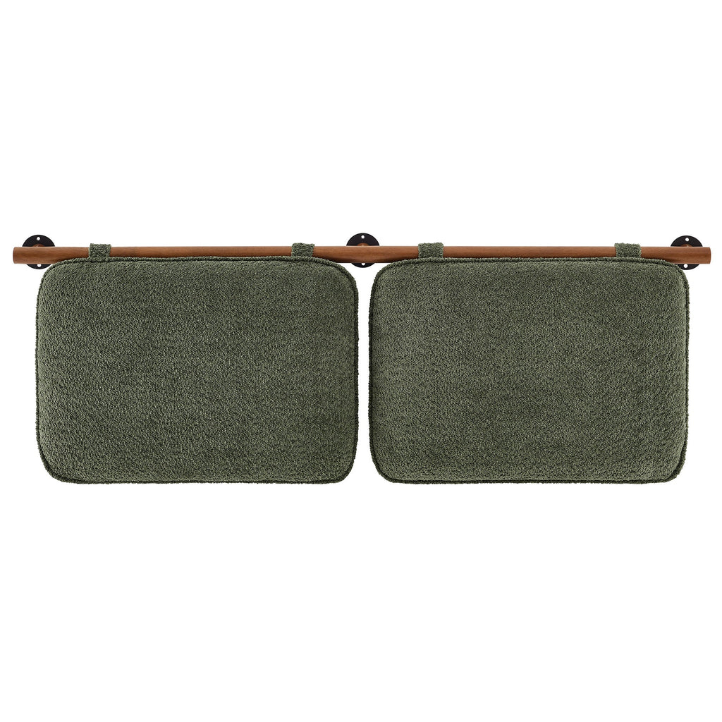 Anela Wall-Mounted Chenille Upholstered Full Headboard by Modway