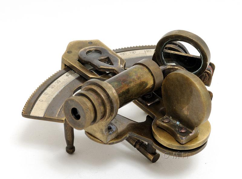 Nautical Sextant in leather case (Small)