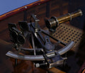 Nautical Sextant in wood box (Large)