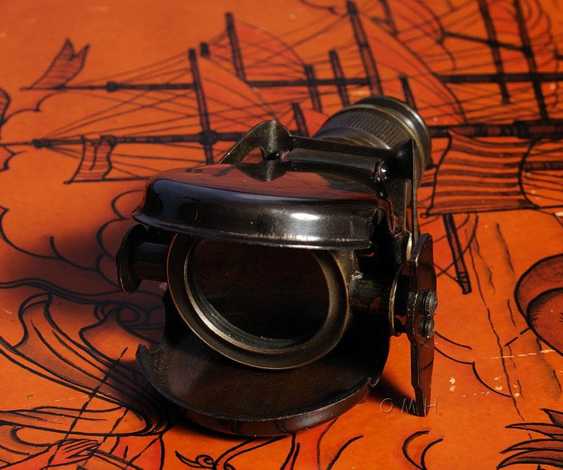 Folding Monocular in wood box