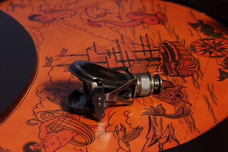 Folding Monocular in wood box