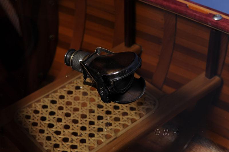 Folding Monocular in wood box