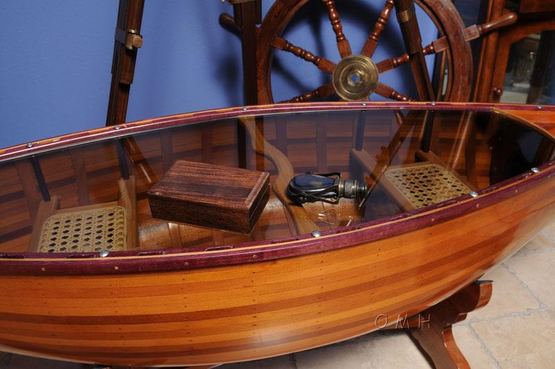 Folding Monocular in wood box