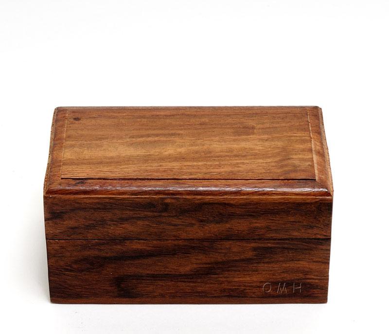Opera glasses w MOP in wood box