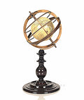 Globe in Brass rings