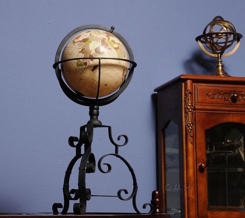 Globe on tristand