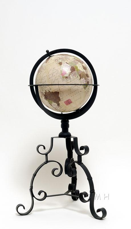 Globe on tristand