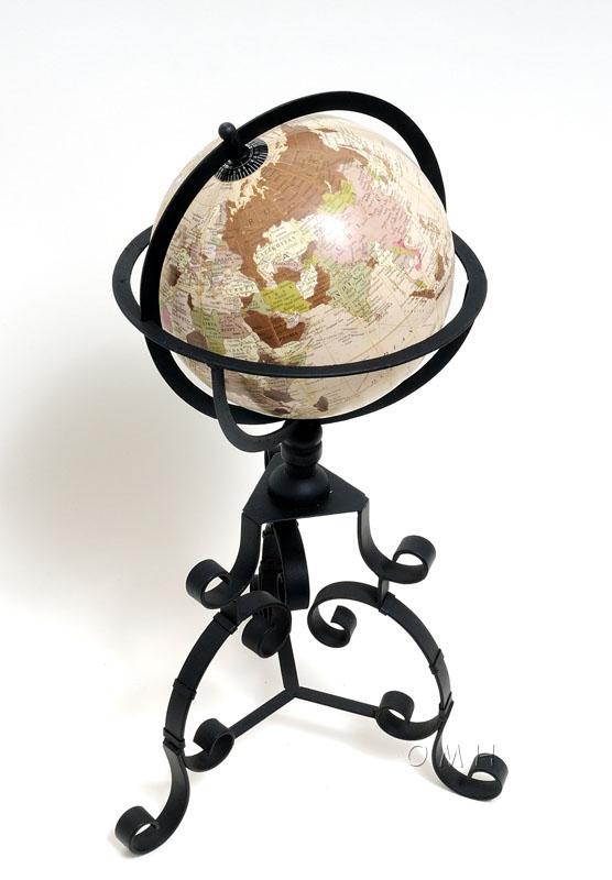 Globe on tristand
