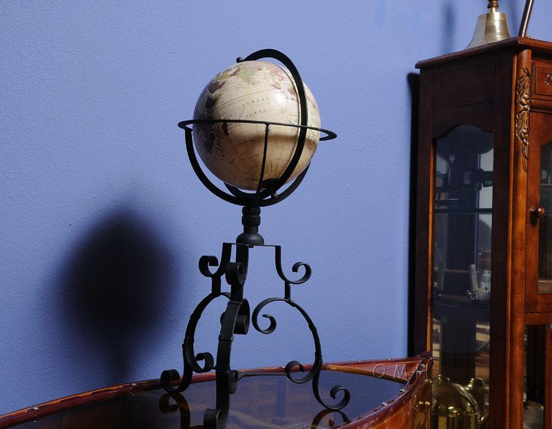 Globe on tristand