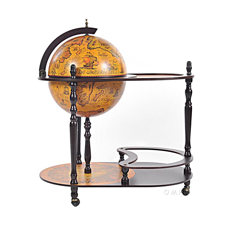 Globe drink trolley16.5 inches - Red