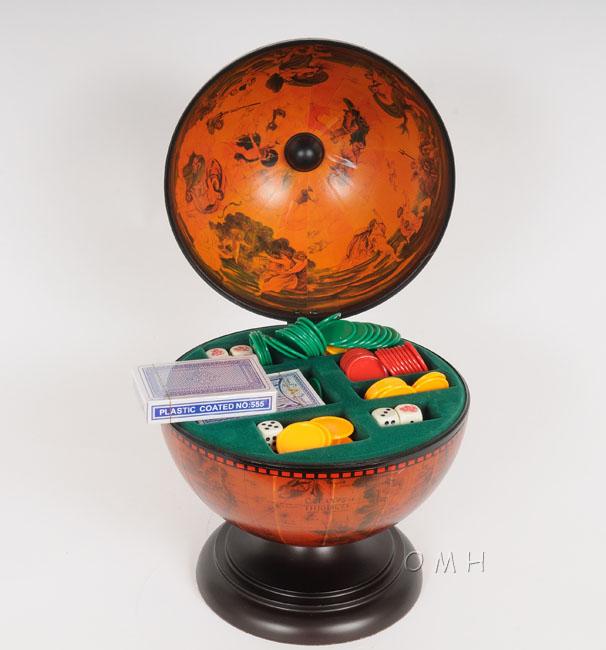 Globe Poker Set