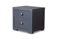 Baxton Studio Espresso Silverstone Modern Nightstand