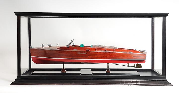 Display Case for Speed boat