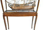 Floor Display Case- Classic Light Brown