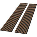 Luxury Walnut Acoustic Solid Wood Wall Panels ( 2 Panels Per Box )