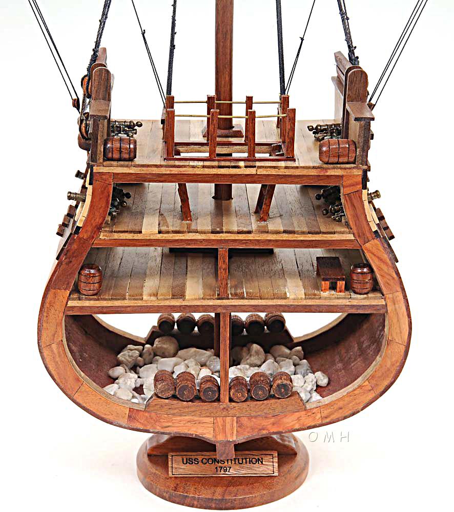 USS Constitution Cross Section