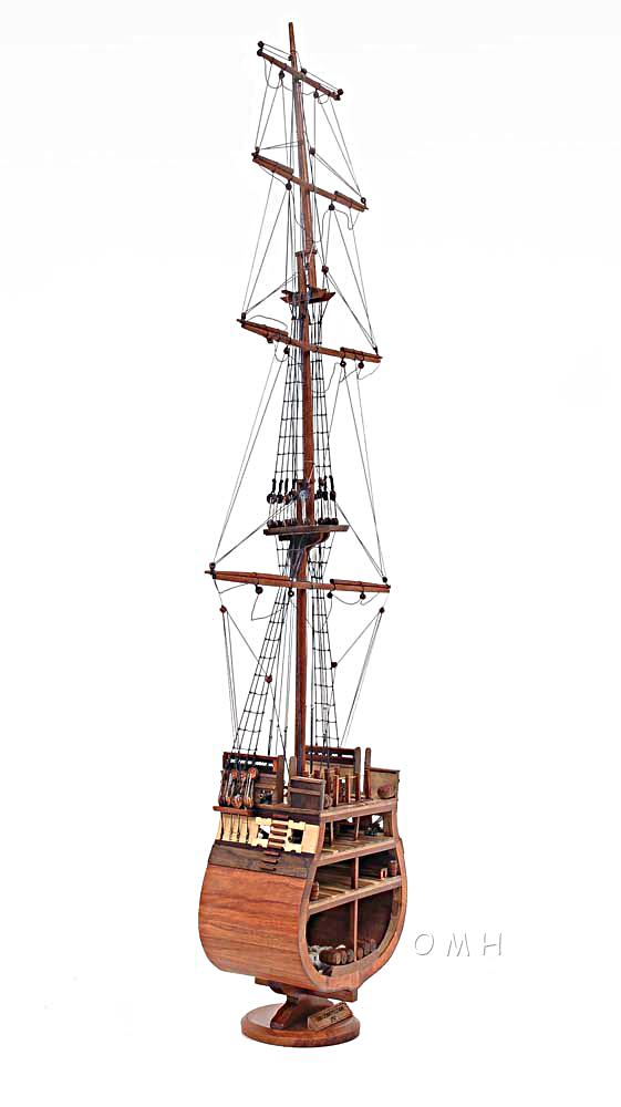 USS Constitution Cross Section