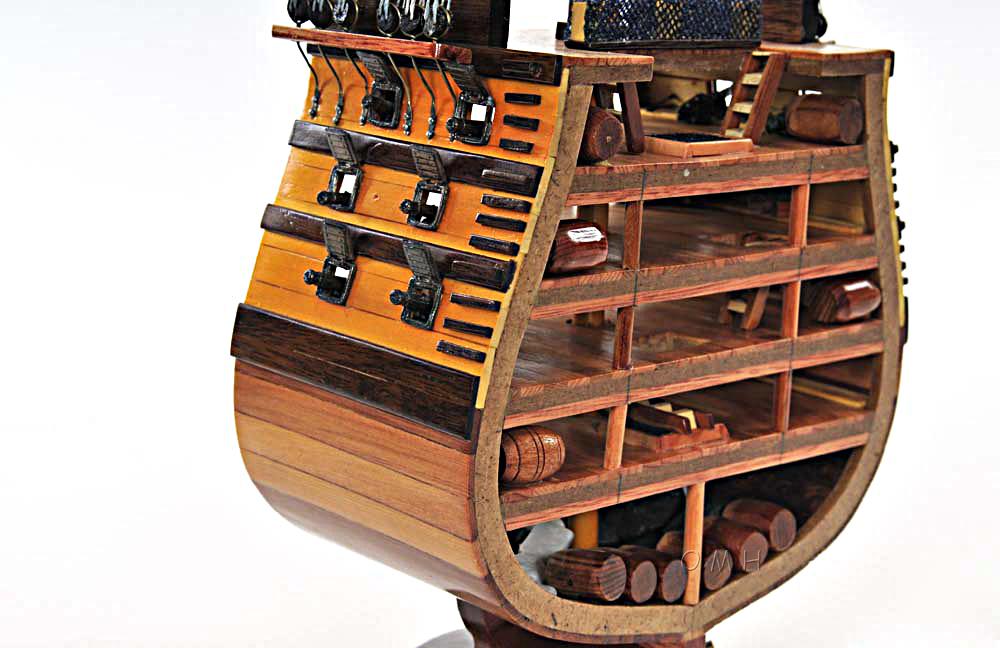 HMS VICTORY CROSS SECTION