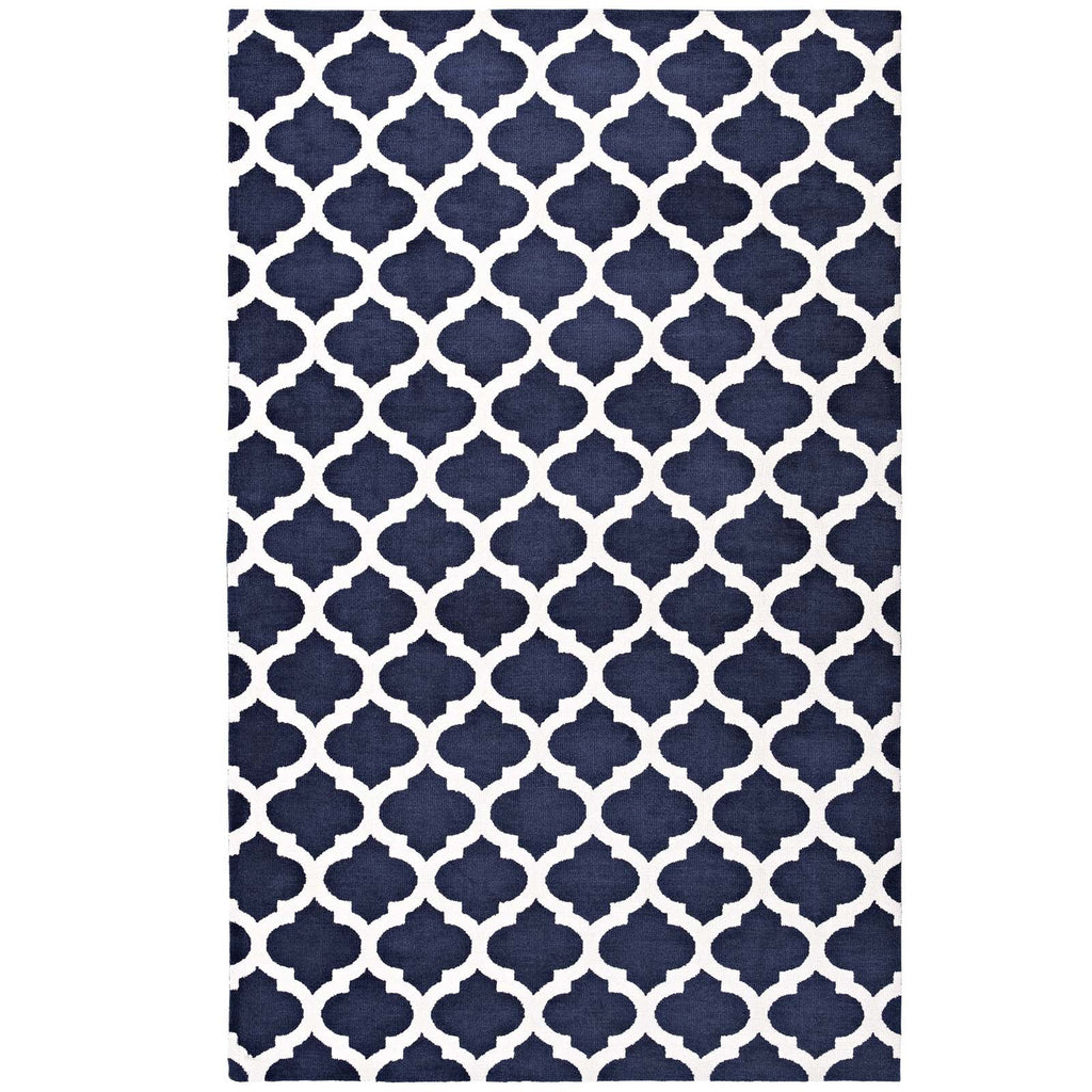 Lida Moroccan Trellis 8x10 Area Rug by Modway