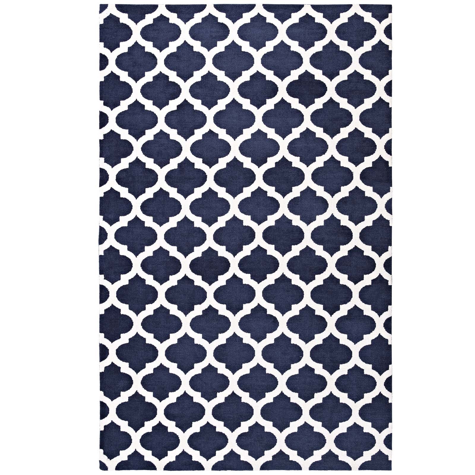 Lida Moroccan Trellis 8x10 Area Rug by Modway