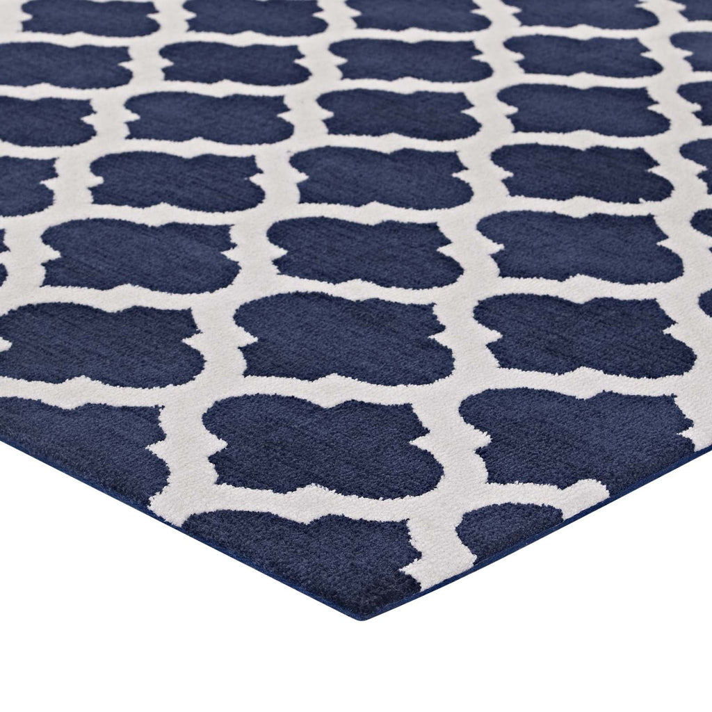 Lida Moroccan Trellis 8x10 Area Rug by Modway