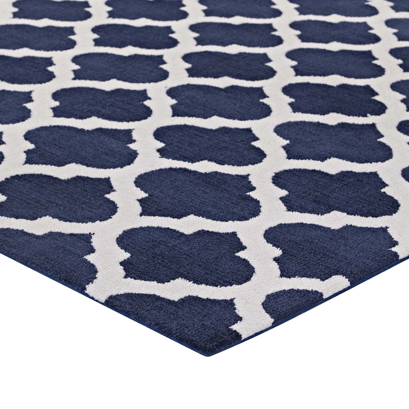 Lida Moroccan Trellis 8x10 Area Rug by Modway