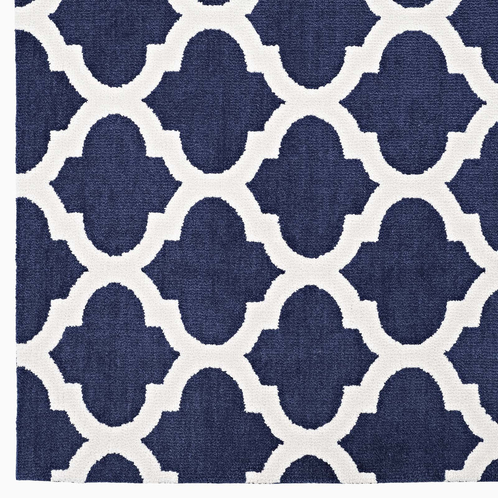 Lida Moroccan Trellis 8x10 Area Rug by Modway