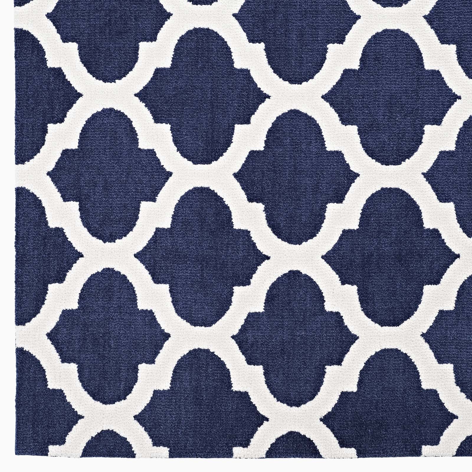 Lida Moroccan Trellis 8x10 Area Rug by Modway