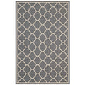 Avena Moroccan Quatrefoil Trellis Indoor and Outdoor 9x12 Area Rug by Modway