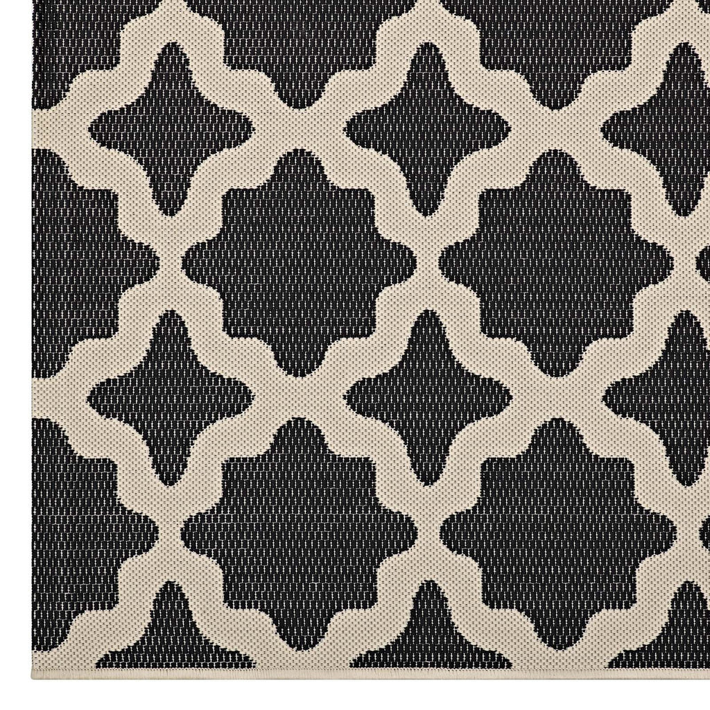 Cerelia Moroccan Trellis Indoor and Outdoor 4x6 Area Rug by Modway