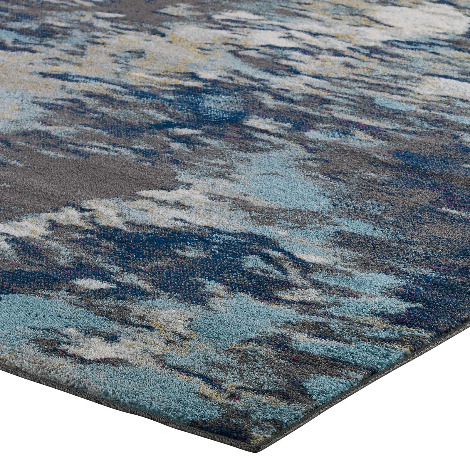 Entourage Foliage Contemporary Modern Abstract 8x10 Area Rug by Modway