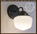 Simple Schoolhouse Sconce Wall Light | 6"W