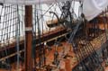 USS Constitution Large With Table Top Display Case