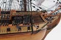 USS Constitution Large With Table Top Display Case